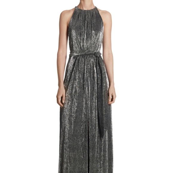 NEW WITH TAGS!! Halston Heritage silver gown! - Picture 5 of 5
